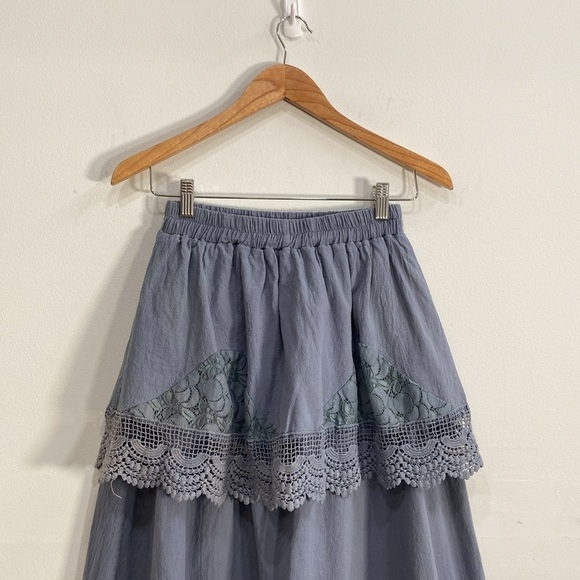 Tiered Boho Skirt Lace XS/S - Picture 2 of 8